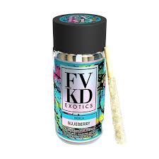 FVKD EXOTICS PRE ROLLS 7.5G THCA 5CT JAR