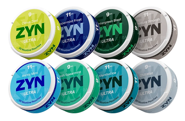ZYN ULTRA NICOTINE POUCHES 5CT