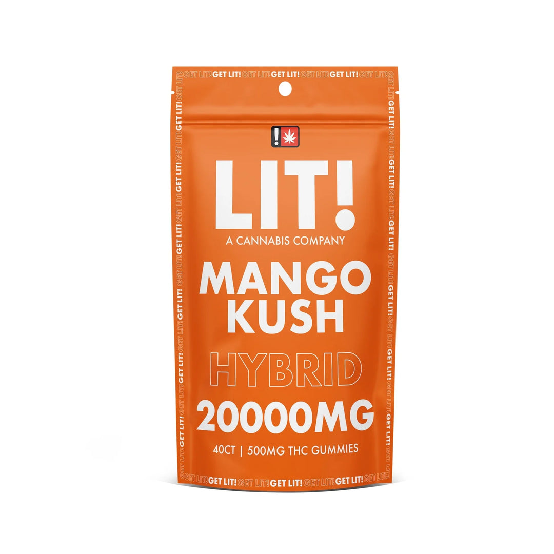 LIT THC GUMMIES 20000MG 40CT