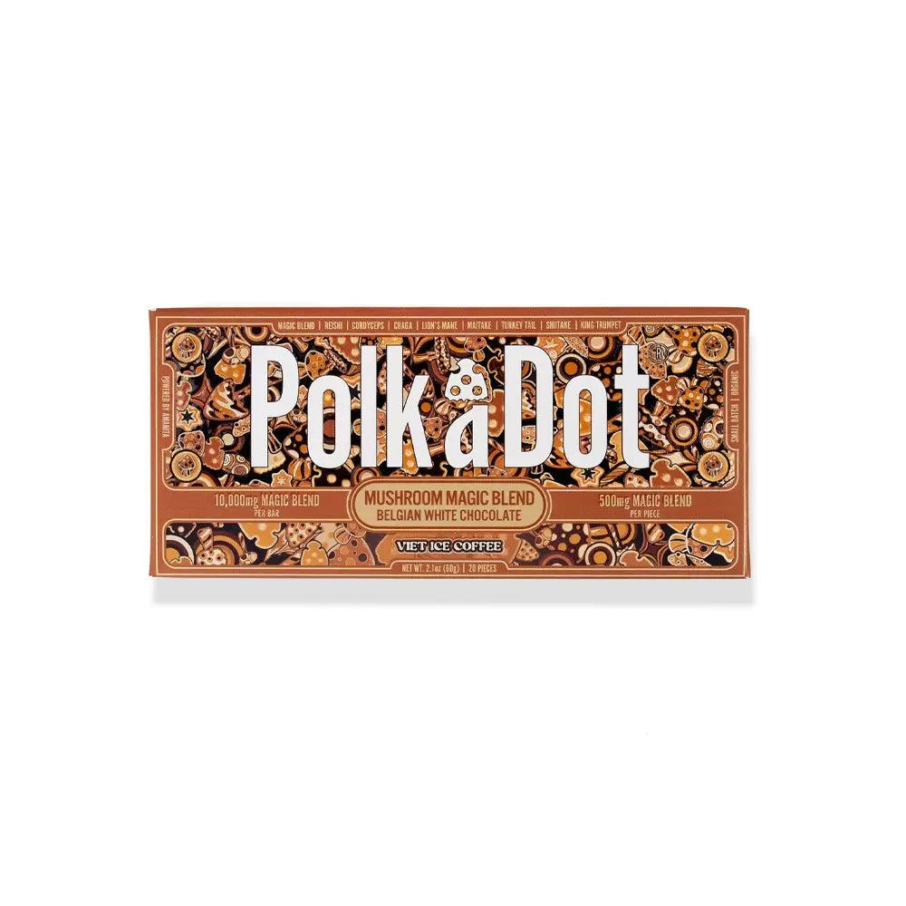 Polk a Dot x URB Mushroom Chocolate Bar (10,000mg)