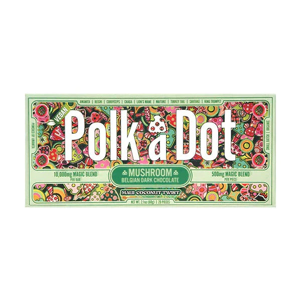 Polk a Dot x URB Mushroom Chocolate Bar (10,000mg)