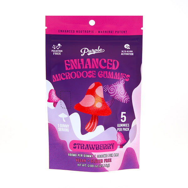 PURPLE MICRODOSE MUSHROOM GUMMIES