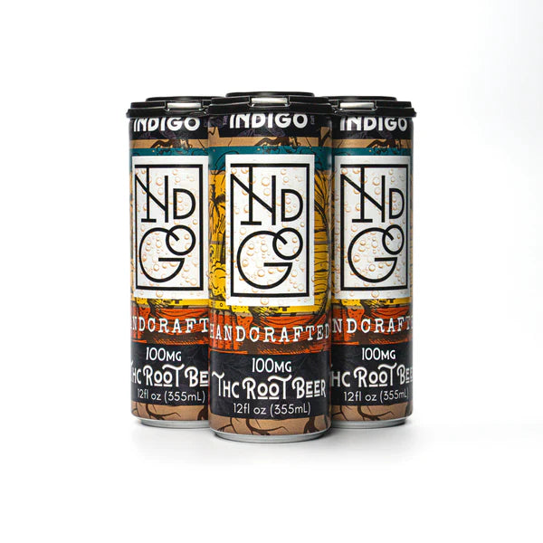 INDIGO THC SODA 100MG 4PK