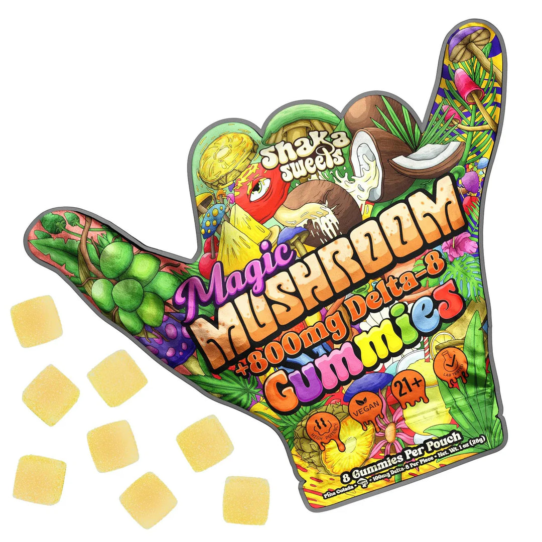 SHAKA SWEETS MAGIC MUSHROOM GUMMIES