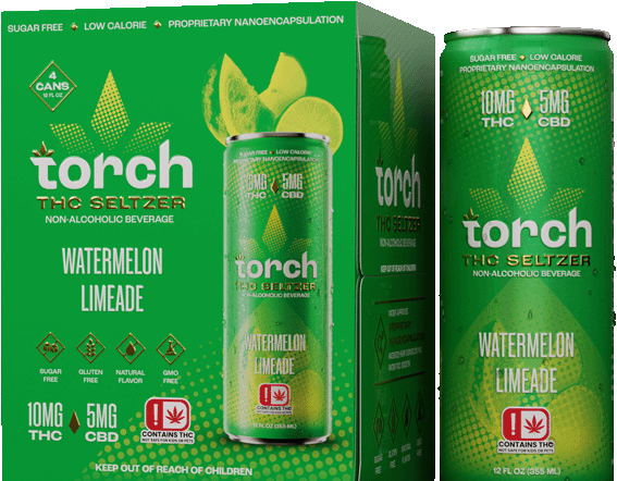 TORCH DRINK THC SELTZER & ICED TEA 12OZ 24PK
