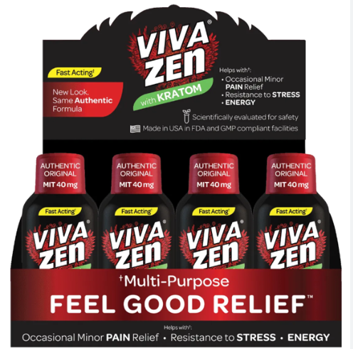 VIVA ZEN KRATOM SHOT 12CT