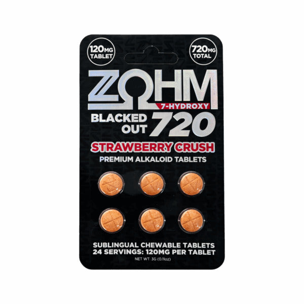ZOHM 7 HYDROXY BLACKED OUT 720MG 10CT
